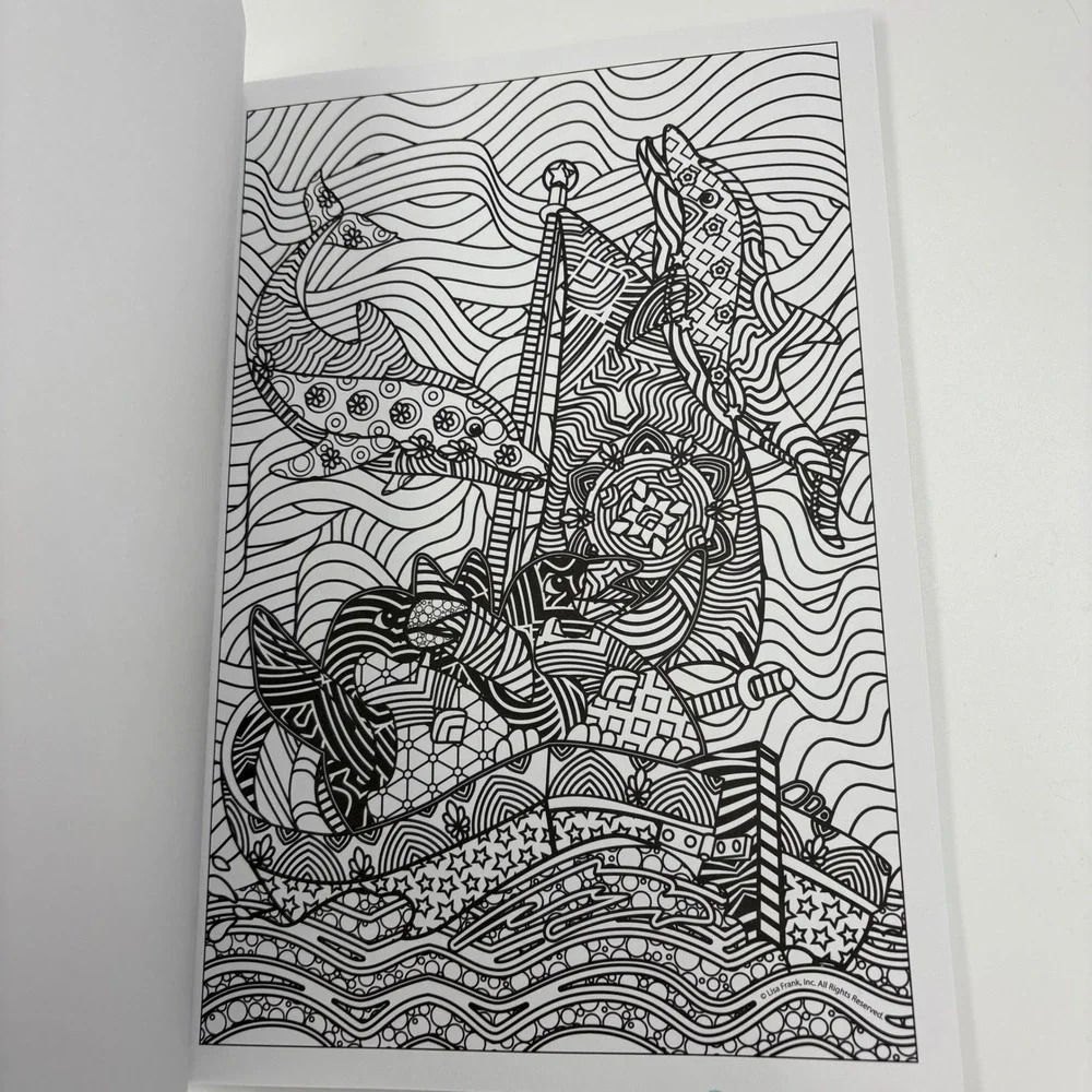 New Lisa Frank Coloring Book Kids‎